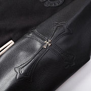 Chrome Hearts Leather Jacket Black - 2