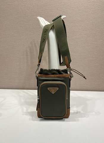 Prada Re-Nylon Smartphone Case - size: Length 13 x height 18cm