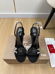 Christian Louboutin Rosalie Red Carpet - Height: 10cm  - 4