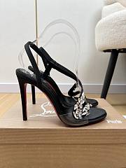 Christian Louboutin Rosalie Red Carpet - Height: 10cm  - 3