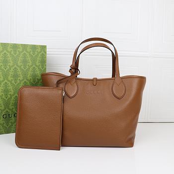 Gucci Totissima large reversible tote bag - size: Width 30cmx27x23cm