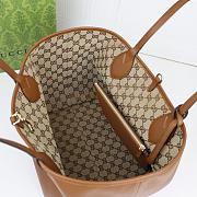 Gucci Totissima large reversible tote bag - size: Width 30cmx27x23cm - 2