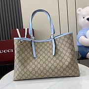 Gucci GG Emblem large tote bag  - size: 38 cm x 25 cm x 15 cm - 1