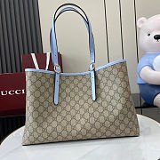 Gucci GG Emblem large tote bag  - size: 38 cm x 25 cm x 15 cm - 4
