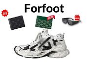 Balenciaga Runner White Black Gradient - 772774 WRUNG 9010 - 1