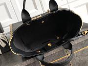 Chanel Deauville Handbag Brown Black - size: 50*30*22cm - 5