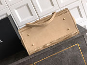 Chanel Deauville Handbag Beige  - 3