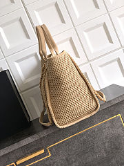 Chanel Deauville Handbag Beige  - 4