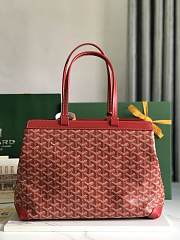 Goyard Bellechasse Biaude Bag Red - size: 36x15x27cm - 4