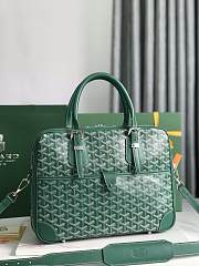 Goyard Goyardine Ambassade Green - 35x7x27cm - 1