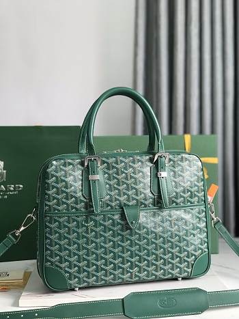 Goyard Goyardine Ambassade Green - 35x7x27cm
