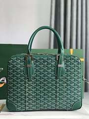 Goyard Goyardine Ambassade Green - 35x7x27cm - 2