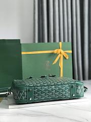 Goyard Goyardine Ambassade Green - 35x7x27cm - 3