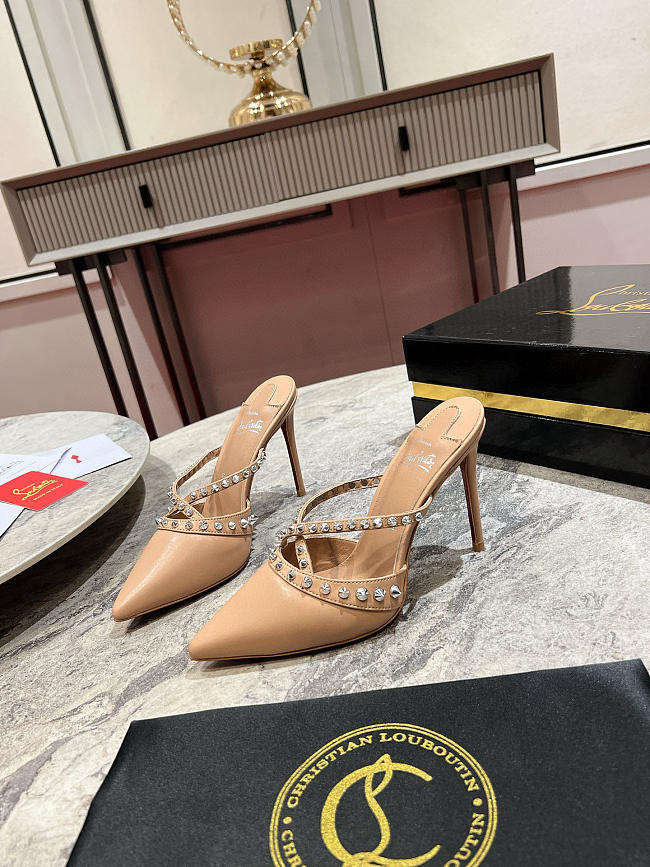 CHRISTIAN LOUBOUTIN tatoosh spikes - Height: 10cm - 1