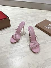 Christian Louboutin Tatoosh Spike Pink - Height: 10cm - 1
