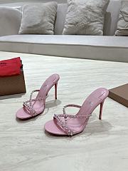 Christian Louboutin Tatoosh Spike Pink - Height: 10cm - 5