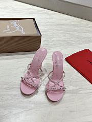 Christian Louboutin Tatoosh Spike Pink - Height: 10cm - 4