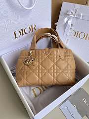Dior Toujours Bag Powder Brown - 23×15×15cm - 1