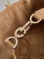 Dior Toujours Bag Powder Brown - 23×15×15cm - 4
