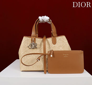 DIOR Medium Dior Toujours Bag - size: 28.5 x 21.5 x 17 cm 