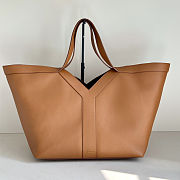 YSL Y TOTE IN LEATHER - size: 38-50×33×16cm - 3