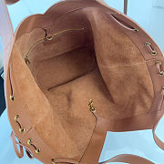 Y large hobo in leather - size: 26-50x15x34cm - 2