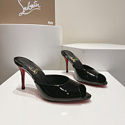 Christian Louboutin Miss Z Mule - Height: 8.5cm - 5