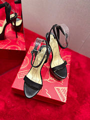 Christain Louboutin Loubi Queen Alta Black - Height: 15cm - 4