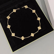 Van Cleef & Arpels Vintage Alhambra necklace 10 motifs  - 1