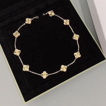 Van Cleef & Arpels Vintage Alhambra necklace 10 motifs 