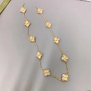 Van Cleef & Arpels Vintage Alhambra necklace 10 motifs  - 2