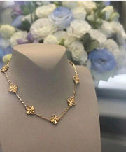 Van Cleef & Arpels Vintage Alhambra necklace 10 motifs  - 4