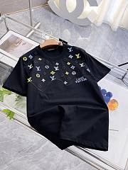 LV boutique short-sleeved T-shirt Black - 4
