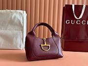 Gucci Softbit shoulder bag in red - size: 27.5 x 21 x 16cm - 1