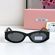 Miu Miu MU 11WS Glasses Black  - 3