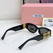 Miu Miu MU 11WS Glasses Black  - 4