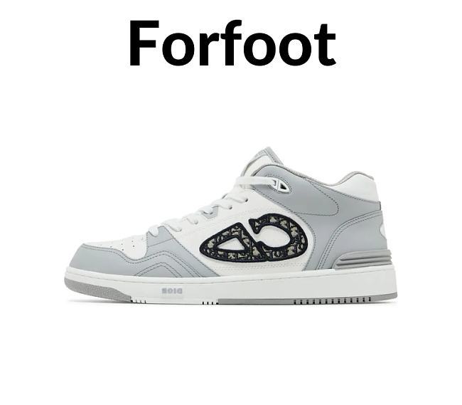 Dior B57 Mid 'Dior Oblique Grey - 1