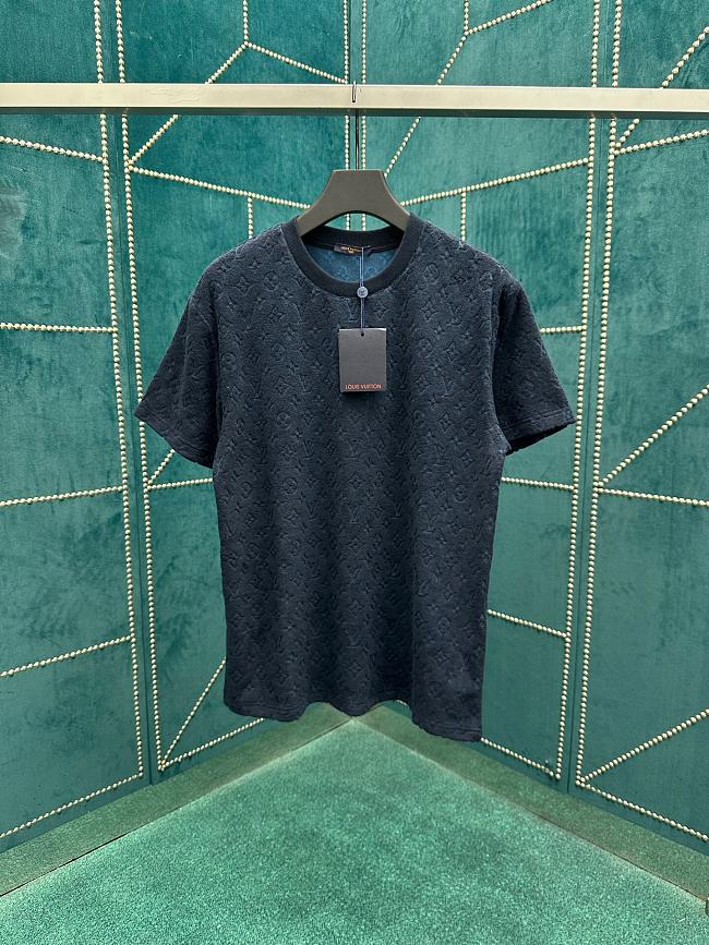 LV Monogram French Terry T-Shirt - 1