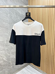 Dior round neck short-sleeved shorts suit - 4
