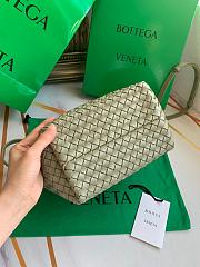 BOTTEGA VENETA Mini Cabat green - size: 22x6.5x15.5cm - 3