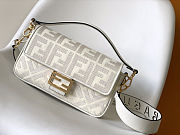 Fendi baguette bag White - Size:27x6x15cm - 1