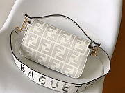 Fendi baguette bag White - Size:27x6x15cm - 4