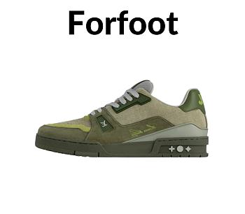 LV Trainer Outdoor Sneaker Green 