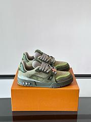 LV Trainer Outdoor Sneaker Green  - 4