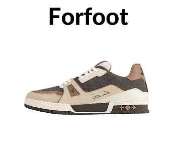 LV Trainer Outdoor Sneaker Marron