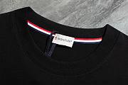 Moncler black T-shirt with logo  - 2