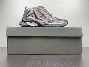Balenciaga Runner Burgundy Grey - 772774 W3RMU 9069 - 5