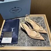 Prada 75mm Mesh Slingback Pumps - 4