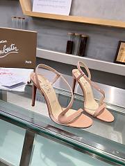 Christian Louboutin Rosalie nude high heels - heels height: 10.5cm - 1