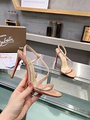 Christian Louboutin Rosalie nude high heels - heels height: 10.5cm - 4